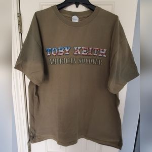 Vintage Toby Keith concert shirt
